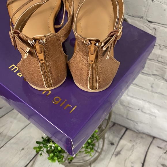 Madden Girl Embellished studded gladiator Strappy Sandals NWB - Picture 7 of 9